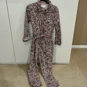 ANTHROPOLOGIE Paisley Jumpsuit. NWT. Size XS
